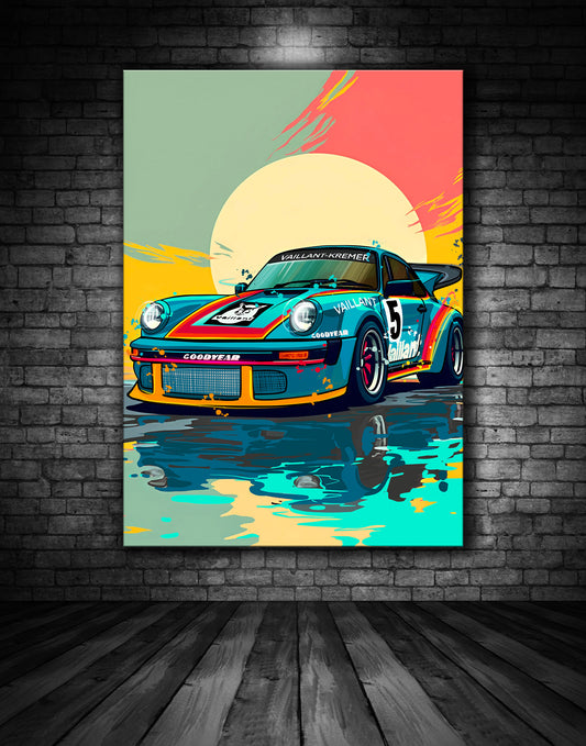 Beautiful Porsche Painting Ref 000105