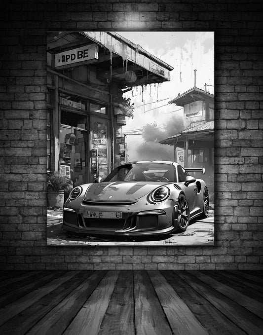 Beautiful Porsche Painting Ref 000108