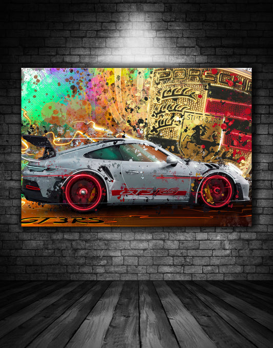 Beautiful Porsche Painting Ref 000109