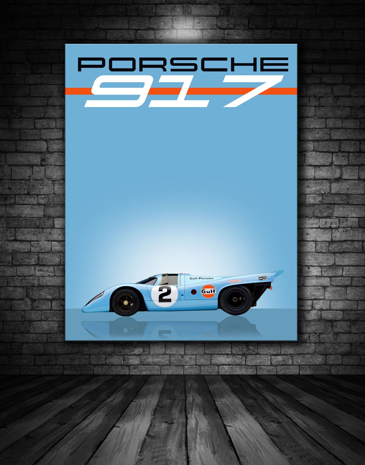 Beautiful Porsche Painting Ref 00011