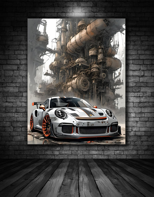 Beautiful Porsche Painting Ref 000110