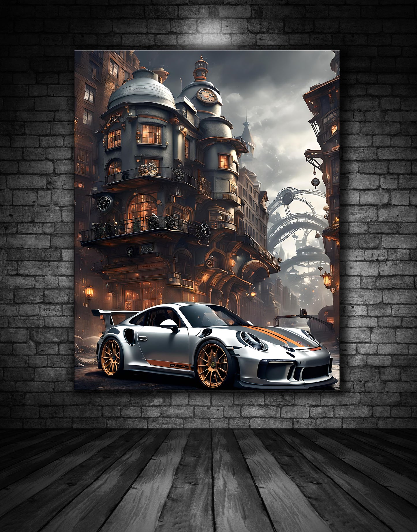 Beautiful Porsche Painting Ref 000112