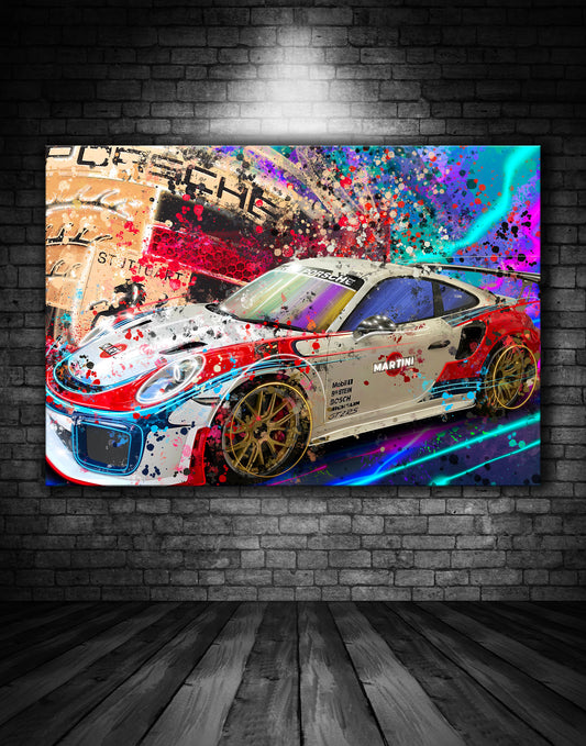 Beautiful Porsche Painting Ref 000113