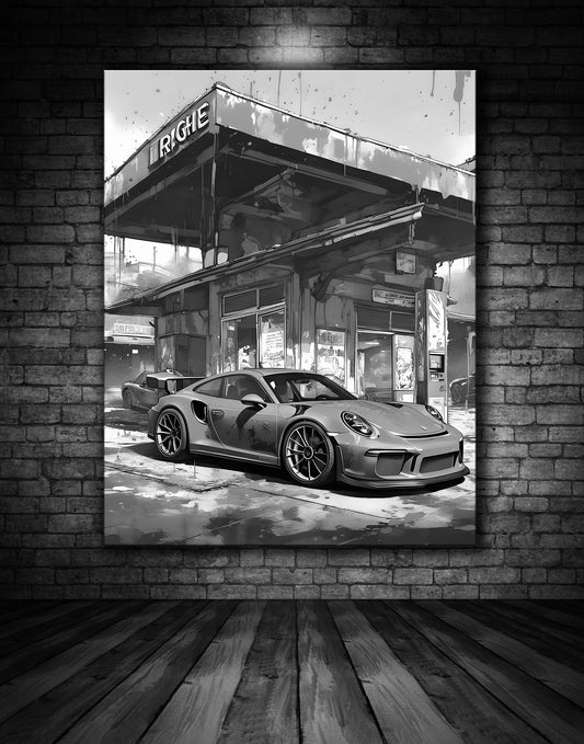 Beautiful Porsche Painting Ref 000122