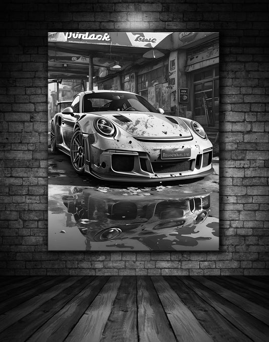 Beautiful Porsche Painting Ref 000126