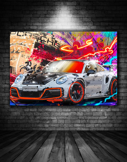 Beautiful Porsche Painting Ref 000131