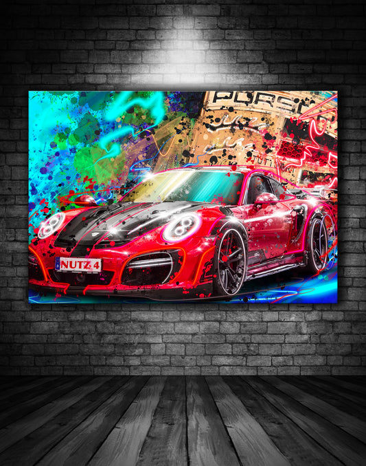 Beautiful Porsche Painting Ref 000133