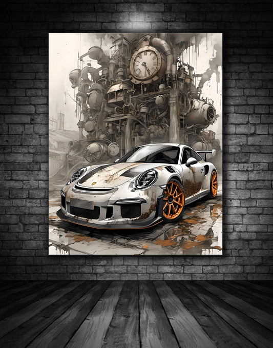 Beautiful Porsche Painting Ref 0002