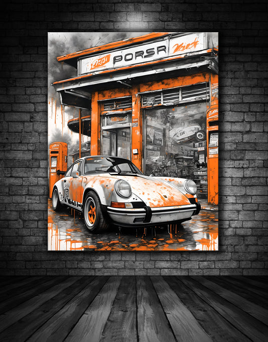 Beautiful Porsche Painting Ref 00020