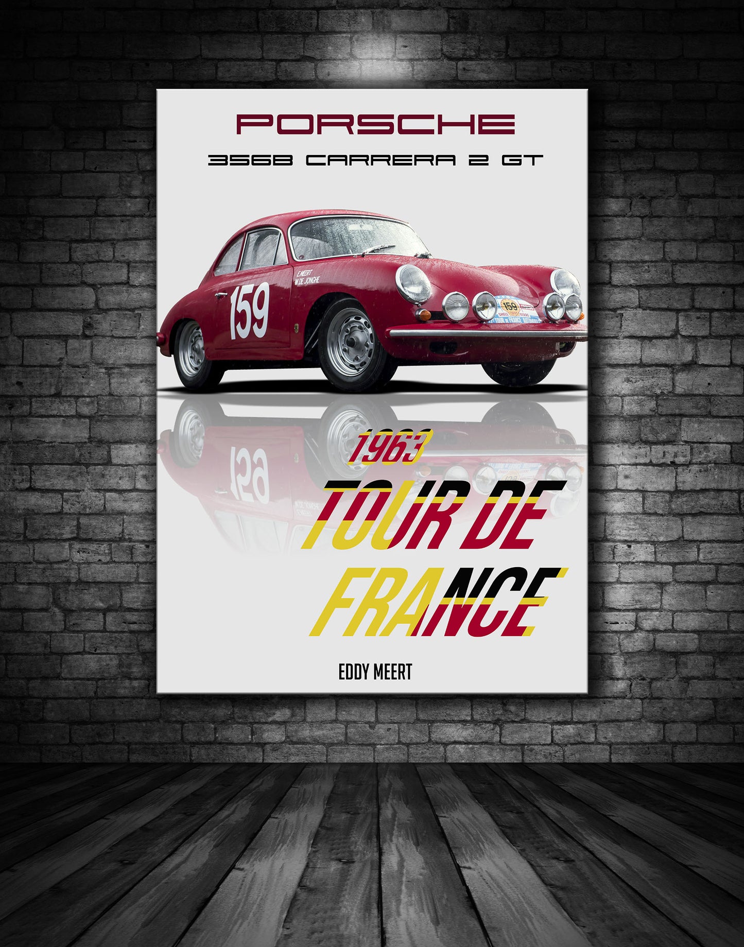 Beautiful Porsche Painting Ref 000211