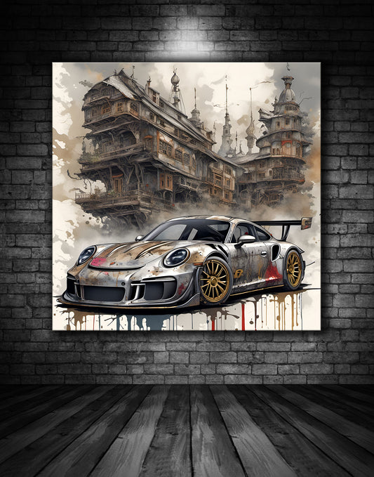 Beautiful Porsche Painting Ref 000214