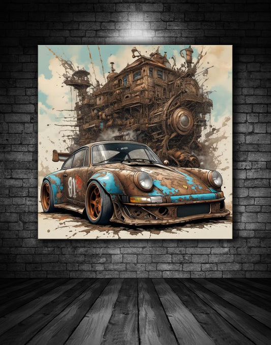 Beautiful Porsche Painting Ref 000216