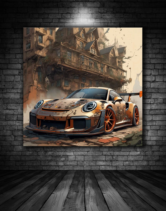 Beautiful Porsche Painting Ref 000217