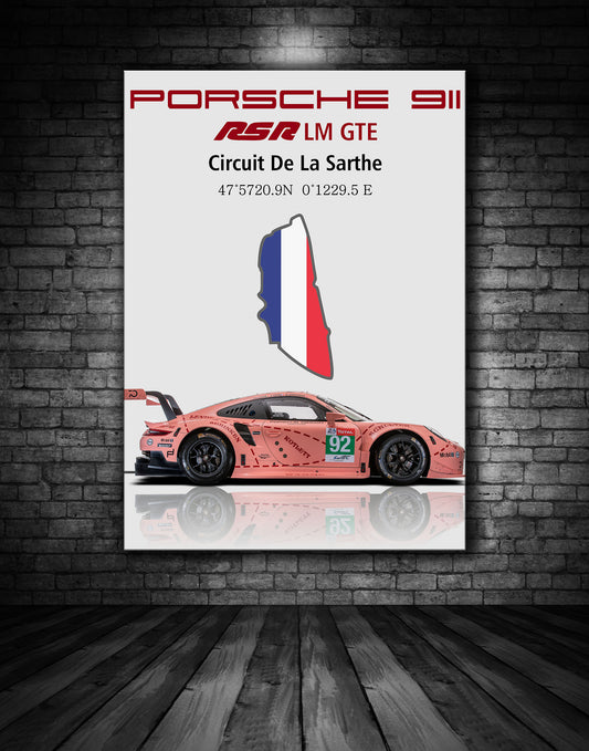 Beautiful Porsche Painting Ref 000218