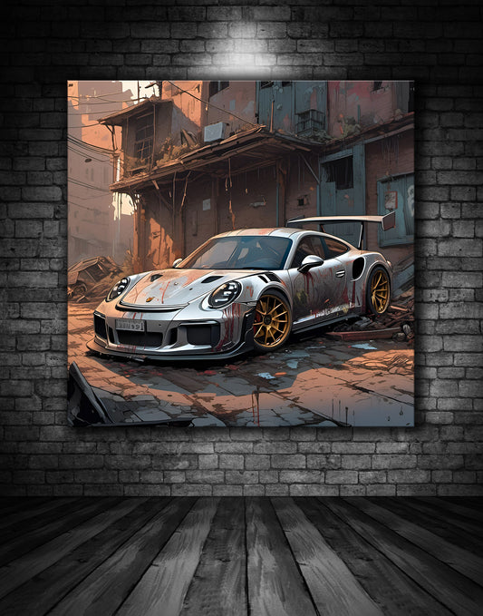 Beautiful Porsche Painting Ref 000220