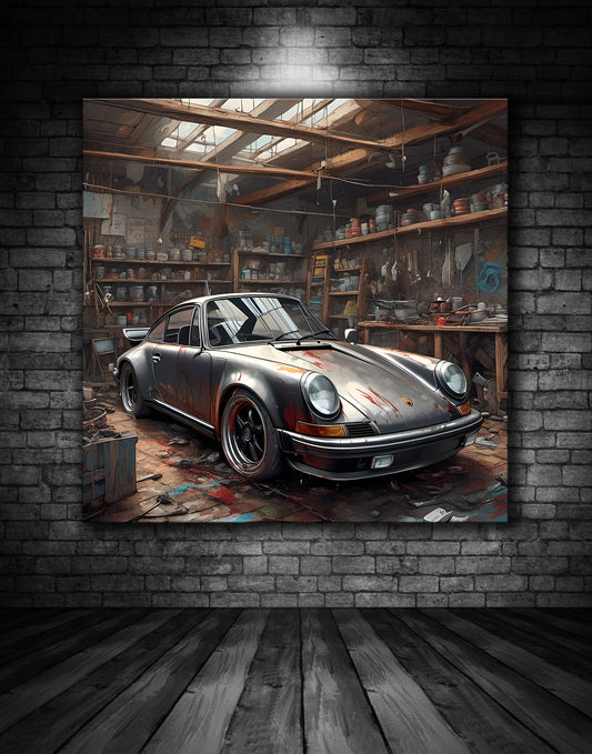 Beautiful Porsche Painting Ref 000221