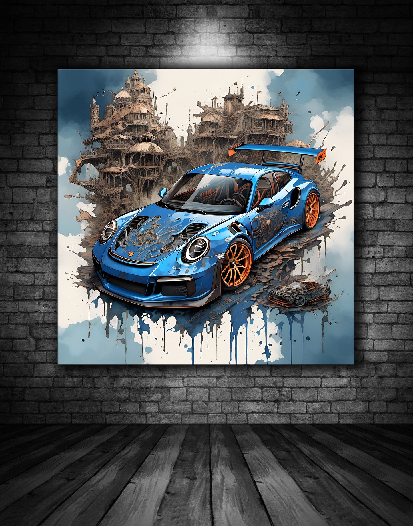 Beautiful Porsche Painting Ref 000222