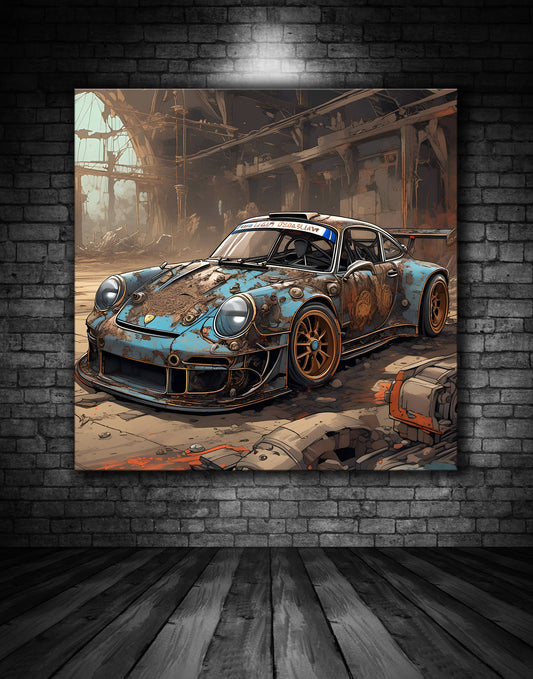 Beautiful Porsche Painting Ref 000225