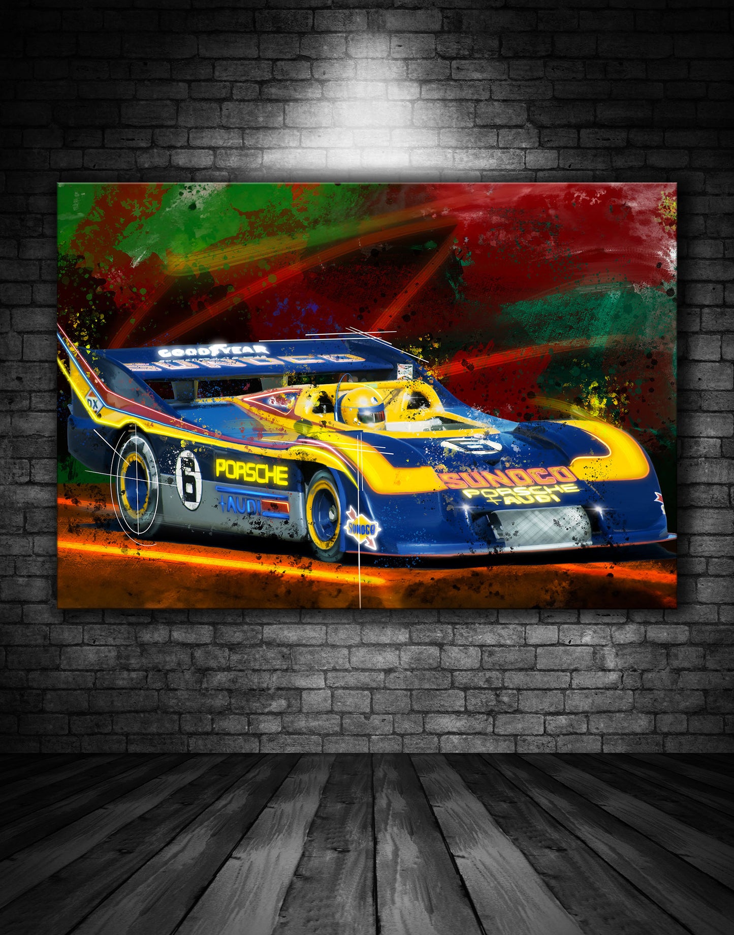 Beautiful Porsche Painting Ref 00025