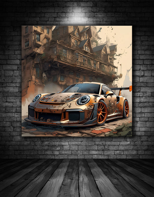 Beautiful Porsche Painting Ref 000250