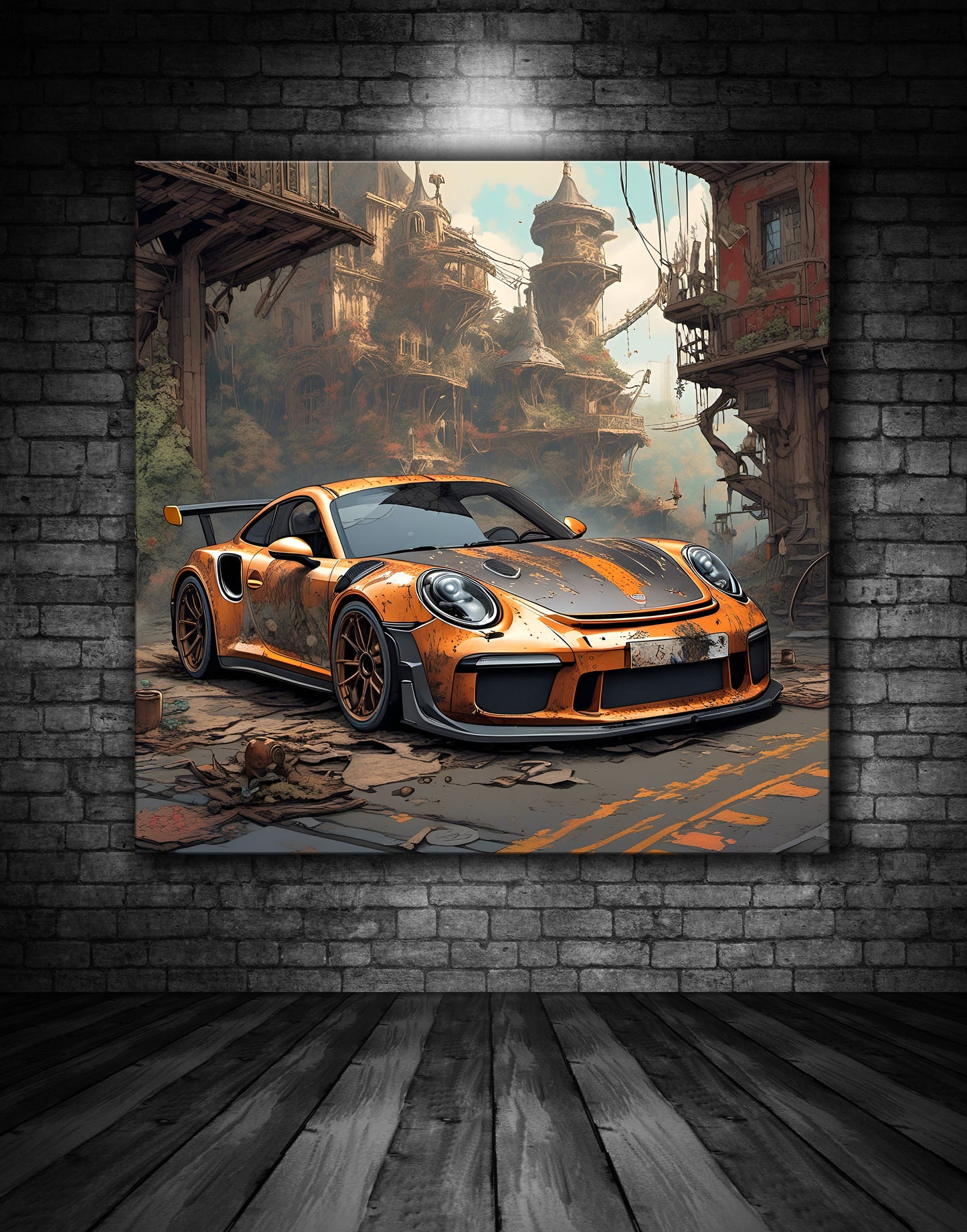 Beautiful Porsche Painting Ref 000254