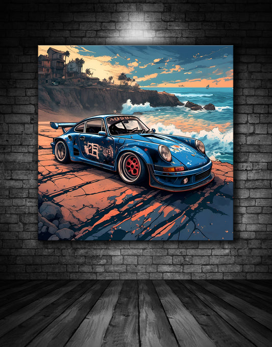 Beautiful Porsche Painting Ref 000255