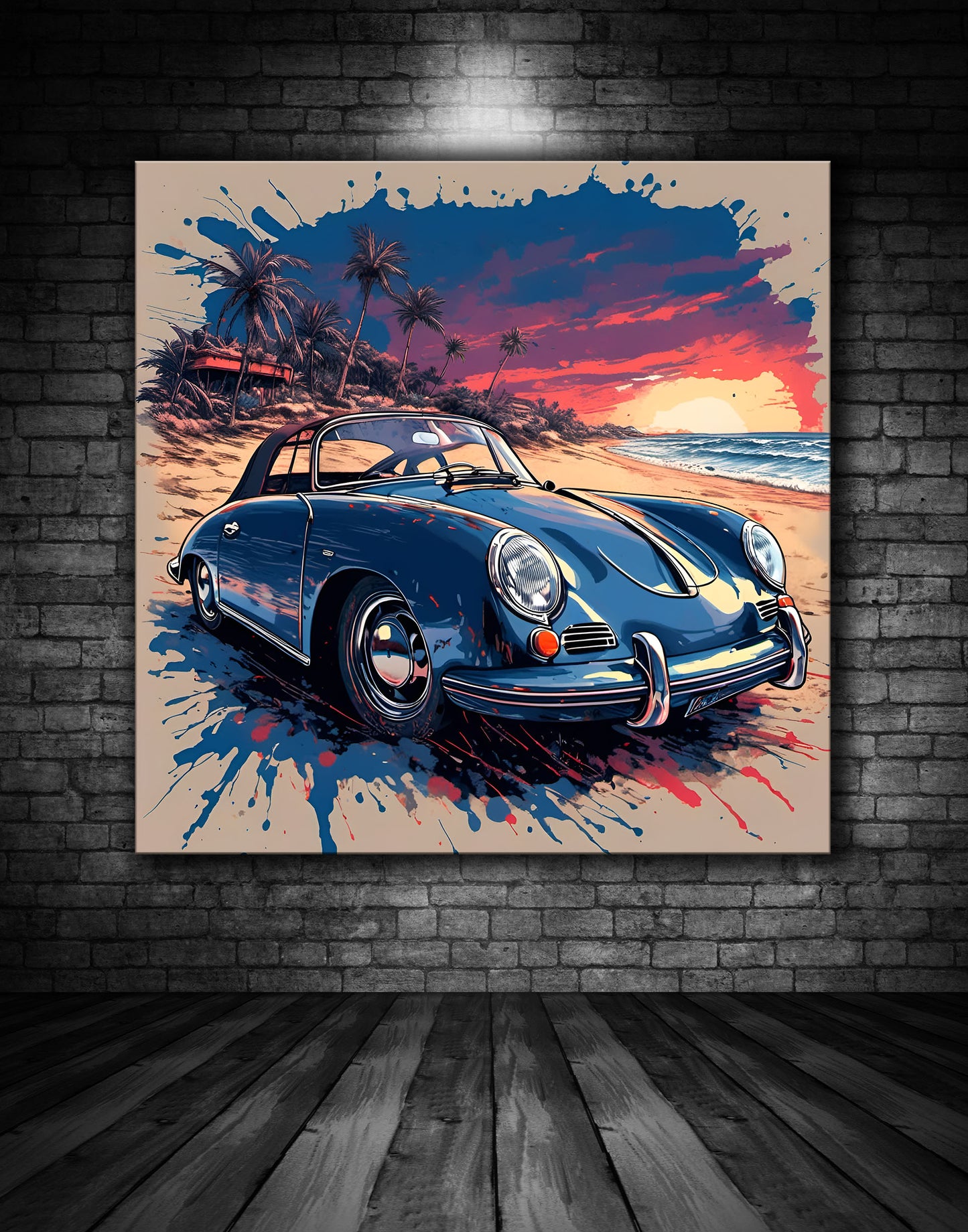 Beautiful Porsche Painting Ref 000256