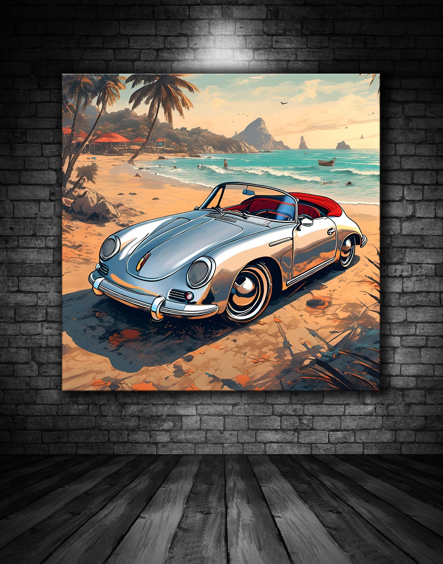 Beautiful Porsche Painting Ref 000260