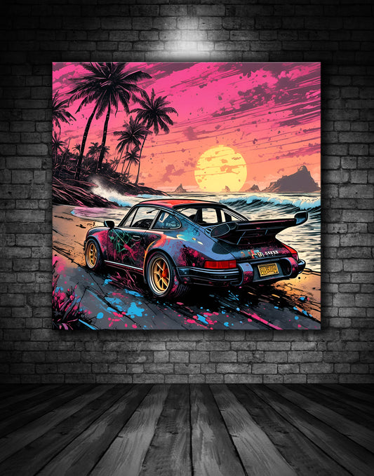 Beautiful Porsche Painting Ref 000262