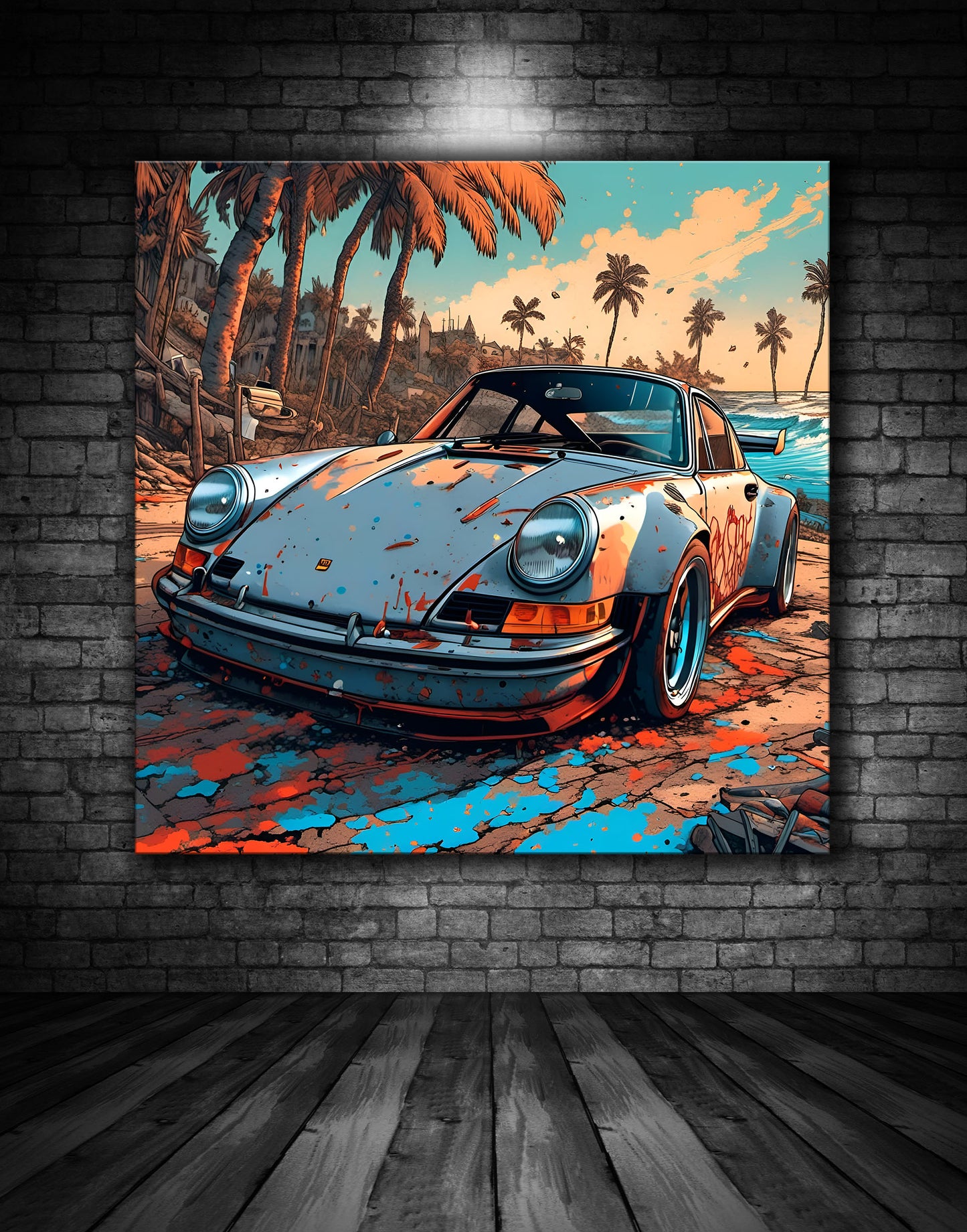 Beautiful Porsche Painting Ref 000263