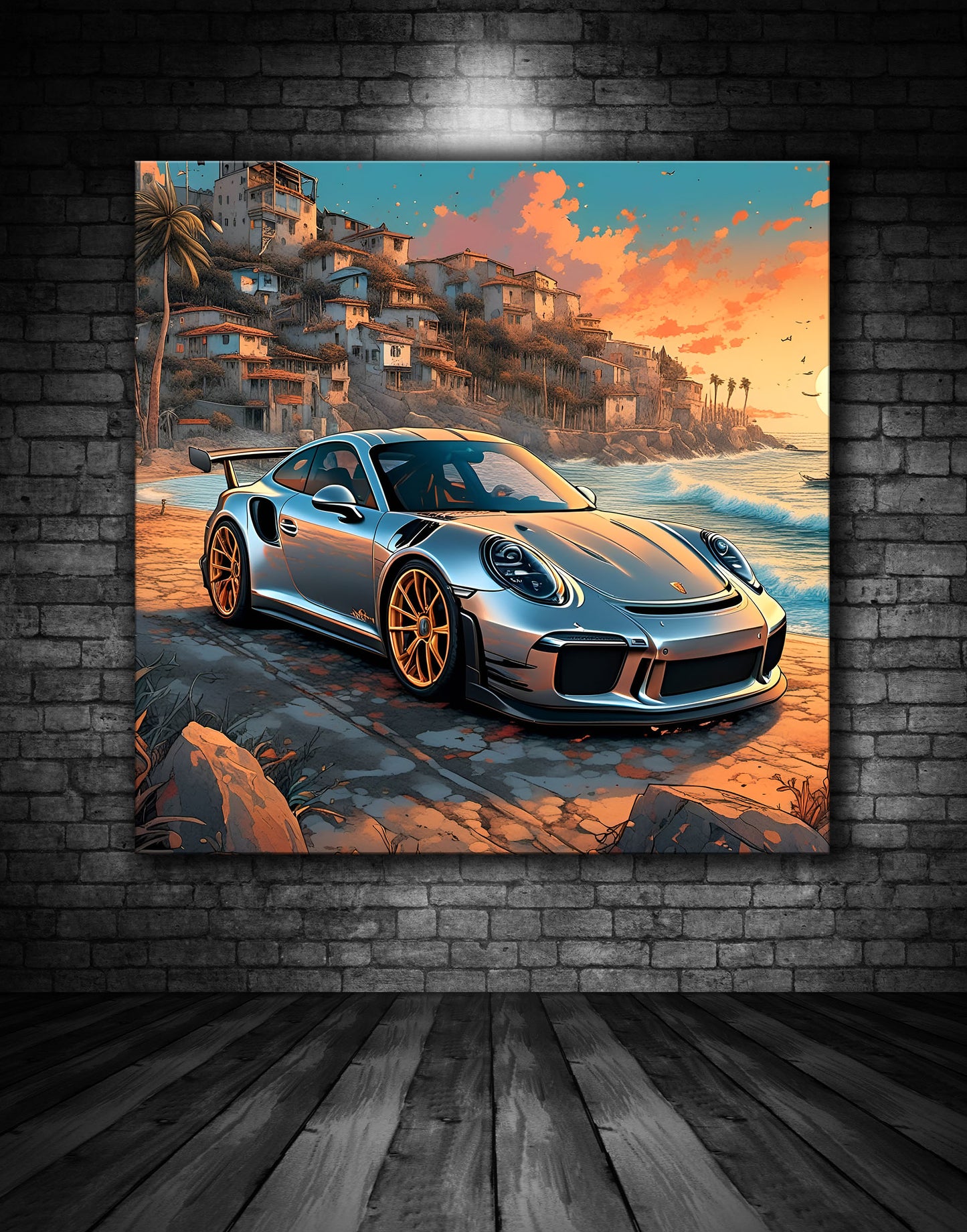 Beautiful Porsche Painting Ref 000264