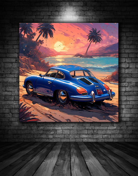 Beautiful Porsche Painting Ref 000265