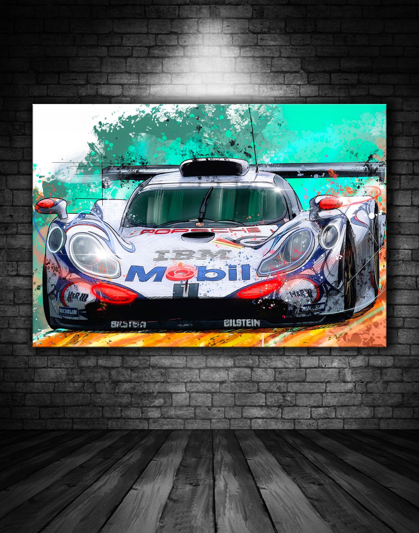 Beautiful Porsche Painting Ref 00027