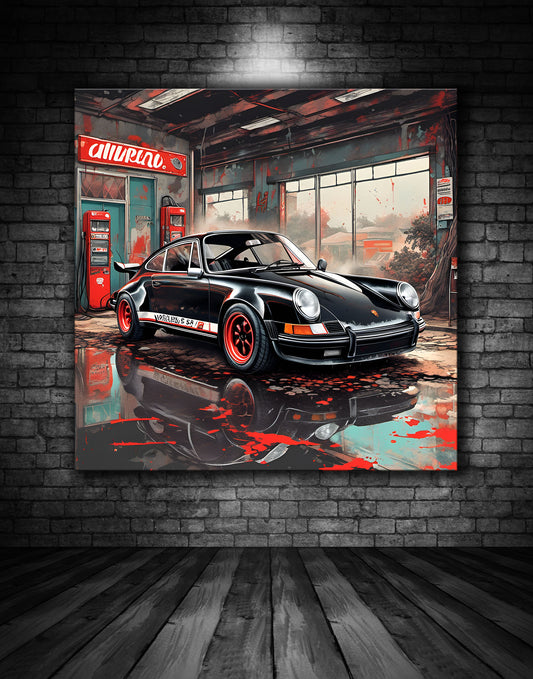 Beautiful Porsche Painting Ref 000272