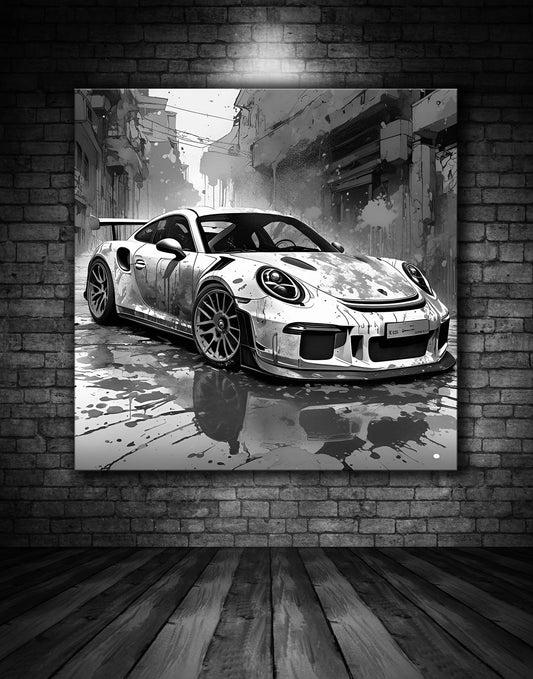 Beautiful Porsche Painting Ref 000275