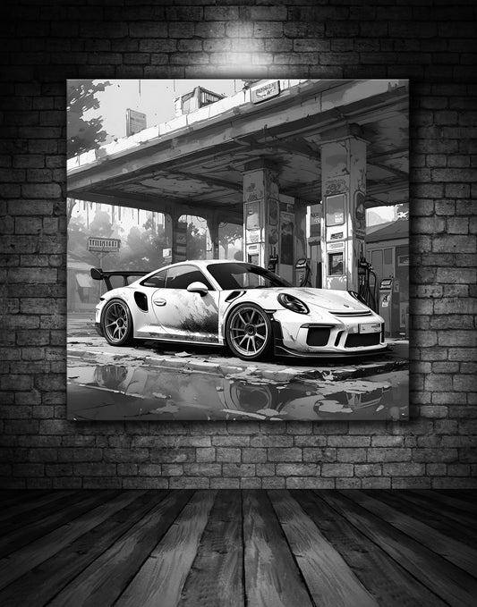 Beautiful Porsche Painting Ref 000276