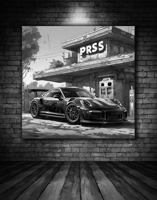 Beautiful Porsche Painting Ref 000277