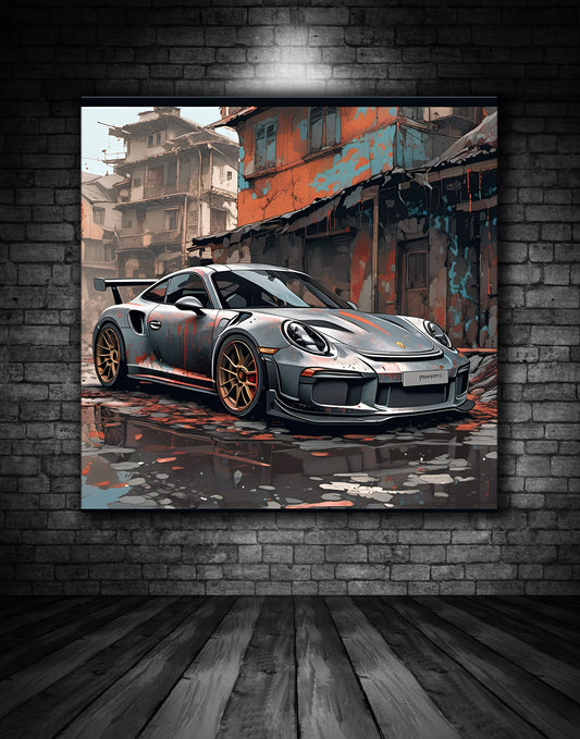 Beautiful Porsche Painting Ref 000279