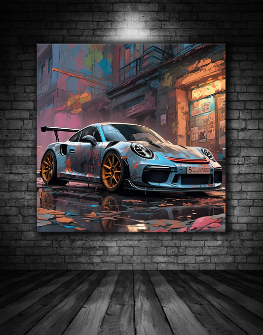 Beautiful Porsche Painting Ref 000282