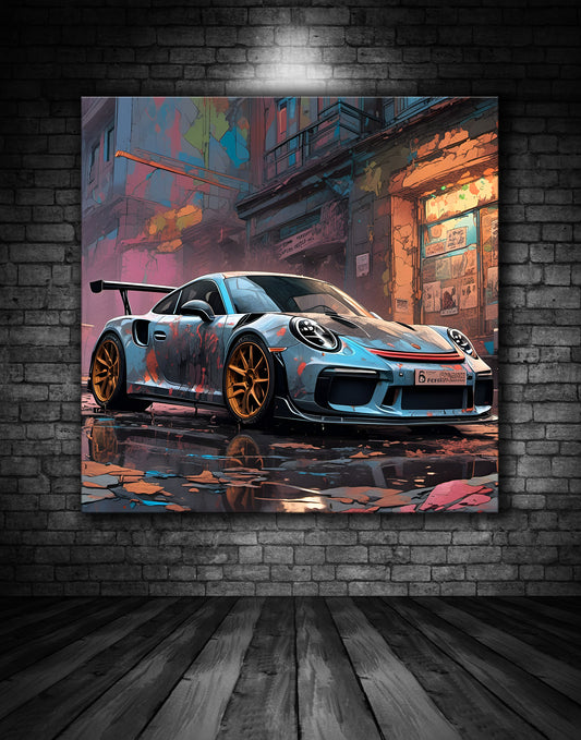 Beautiful Porsche Painting Ref 000283