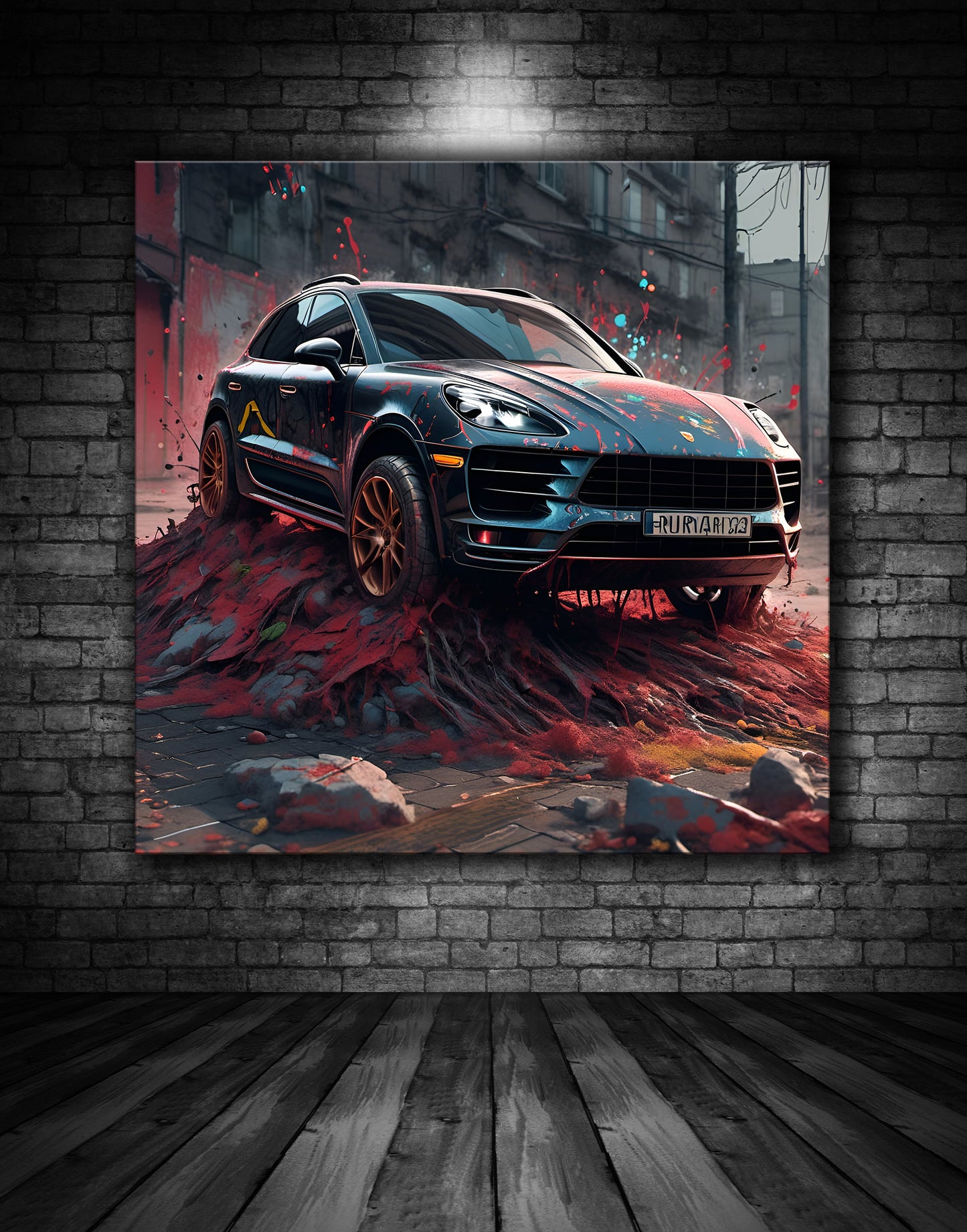 Beautiful Porsche Painting Ref 000285