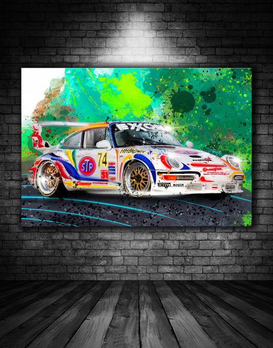 Beautiful Porsche Painting Ref 00029