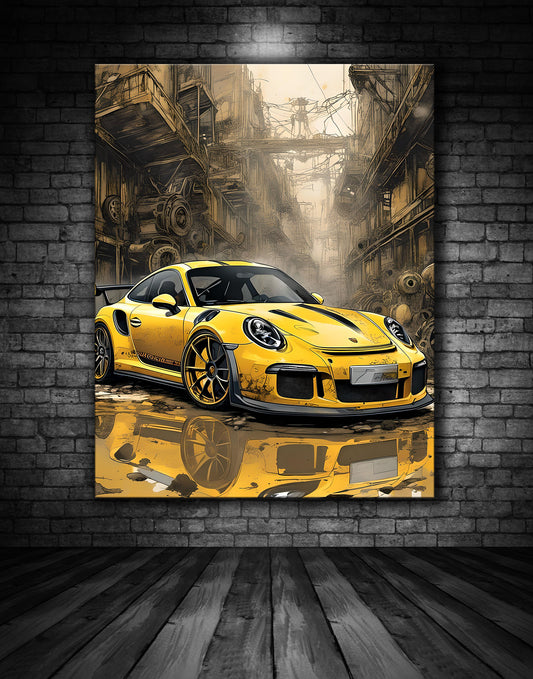 Beautiful Porsche Painting Ref 000295