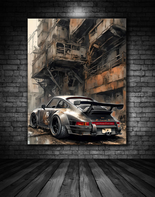 Beautiful Porsche Painting Ref 000297