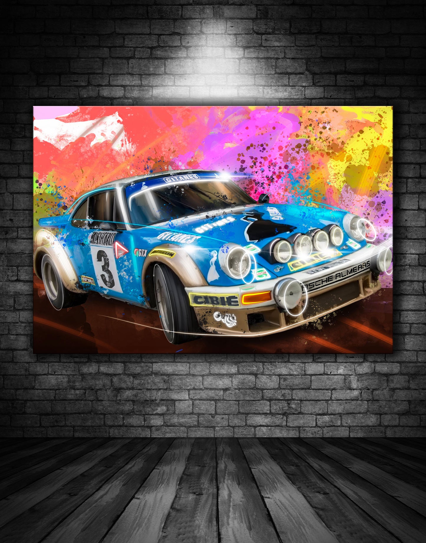 Beautiful Porsche Painting Ref 00031