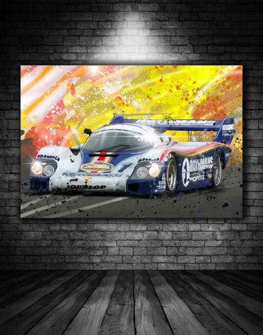 Beautiful Porsche Painting Ref 00035