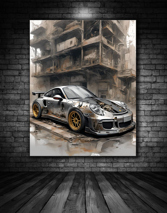 Beautiful Porsche Painting Ref 00038