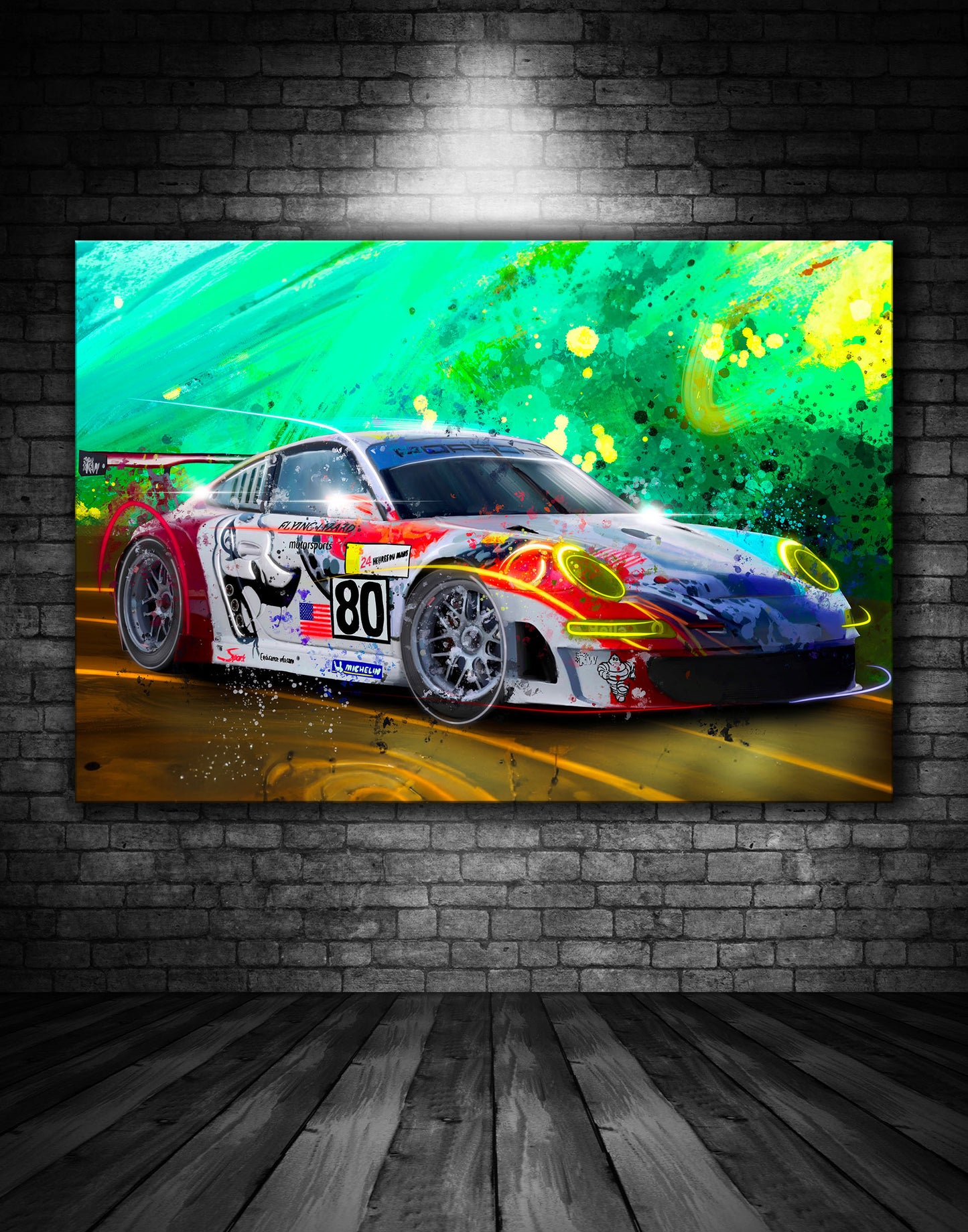 Beautiful Porsche Painting Ref 00039