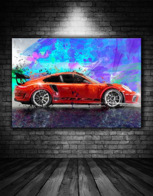 Beautiful Porsche Painting Ref 00045