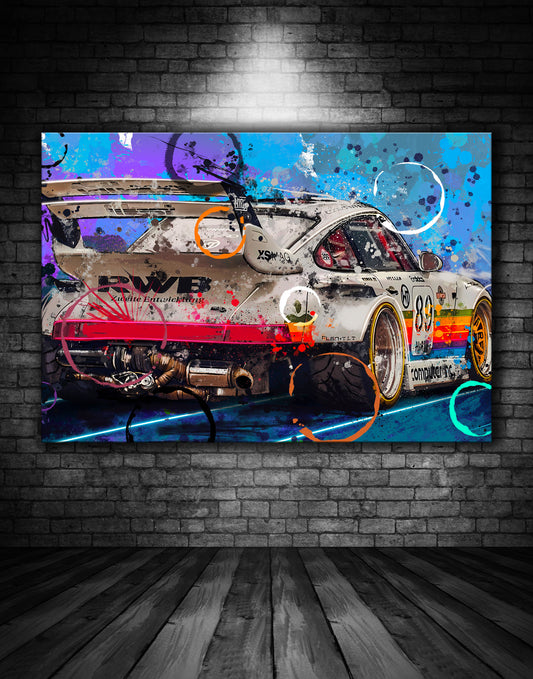 Beautiful Porsche Painting Ref 00049